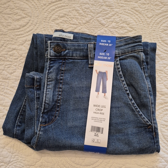 ELLA MOSS *NEW* Stylish Blue Flare Jeans for Women - Picture 2 of 6
